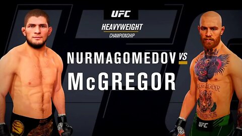 EA Sports UFC 4 Gameplay Conor McGregor vs Khabib Nurmagomedov