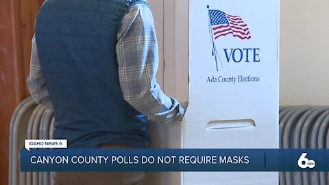 Canyon County polls not requiring masks