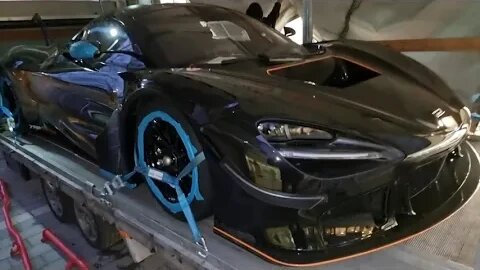 McLaren 720S GT3X ready for Christmas delivery from Automotion Bentley Stockholm [4k 60]