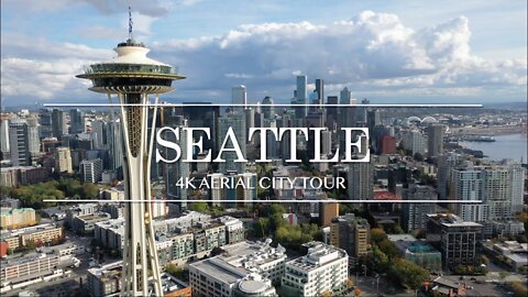 SEATTLE CITY DRONE TOUR! | 4K AERIAL FOOTAGE