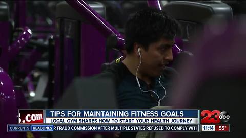 Tips to keeping the gym New Year's resolution