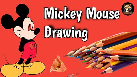 Mickey Mouse Drawing Cartoon | Best Drawing Art Mickey Mouse