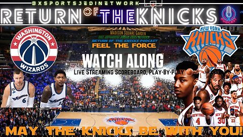 🏀 KNICKS vs WIZARDS WATCH ALONG LIVE SCOREBOARD AND PLAY BY PLAY Live with Opus