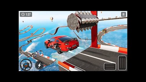 Mega Ramp Car Stunt Master Simulator - GT Impossible Sport Car Racing - Android GamePlay