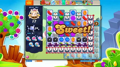 Candy Crush Level 6515 Talkthrough, 25 Moves 0 Boosters