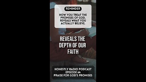 Your Obedience to God’s Word, Reveals the Depth of Your Faith in Jesus. | Honestly Radio Podcast