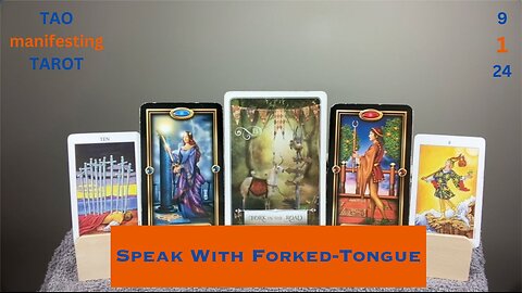 SPEAK WITH FORKED-TONGUE