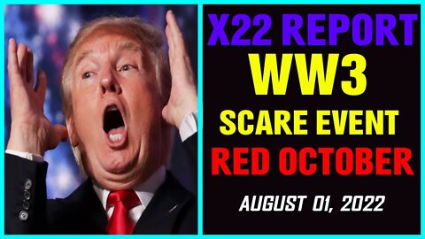 X22 REPORT 01/AUG/22/ WW3 SCARE EVENT, RED OCTOBER...IF YOU KNOW YOUR OPPONENTS MOVES...