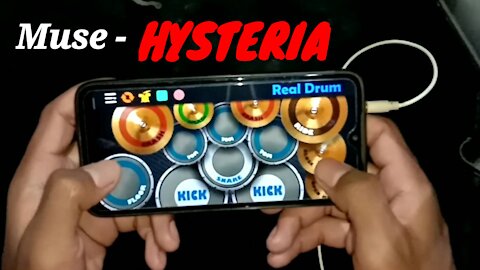 Muse _ Hysteria ll Real drum cover