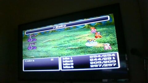 Final Fantasy 1 video game, to make it less boring. Have atleast 1 Red mage and 1 Black Mage