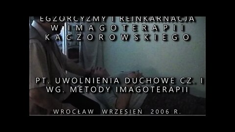 SEANS-EKSPERYMENT Z HIPNOTERAPII- WNIKNIĘCIE INNYCH ENERGII W PODŚWIADOMOŚĆ PACJENTA/2006©TV - IMAGO