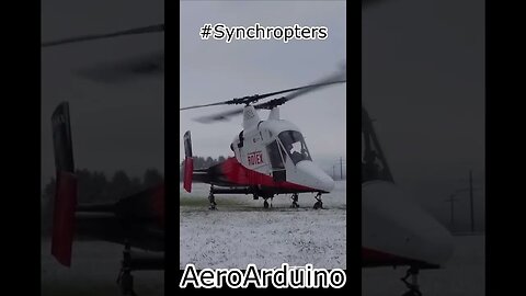 Watch Crazy Synchropters Don't Need Tail Rotor #Aviation #Fly #AeroArduino