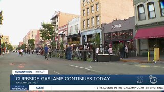 'Curbside Gaslamp' continues into weekend