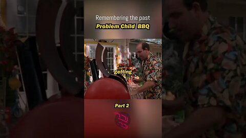 Nineties Nostalgia: Hilarious BBQ Scene from Problem Child 2 Part 2 #shorts