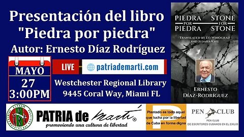 Presentación del libro "Piedra por piedra"