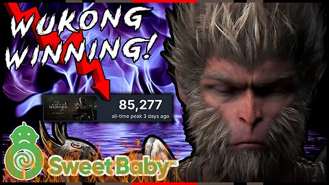 Black Myth: Wukong BREAKING RECORDS! Sweet Baby Inc Extortion FAILED!