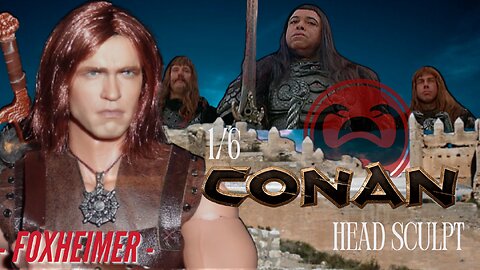 1/6 Hot Toys Figure custom Conan The Barbarian Kaustic Plastik Arnold Schwarzenegger Terminator MMS