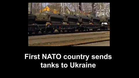 First NATO country sends tanks to Ukraine