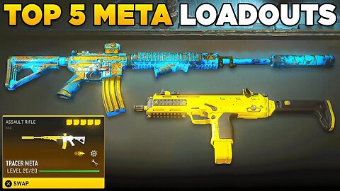 WARZONE TOP 5 META LOADOUTS After SEASON 5 RELOADED UPDATE (Warzone Best Loadouts)