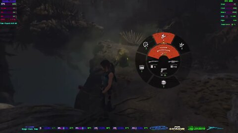 Shadow of the Tomb Raider RTX 4090 Undervolt 1000mV