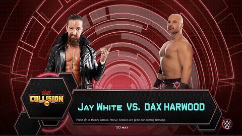 AEW Collision Jay White vs Dax Harwood