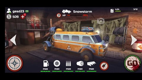 GUIGAMES - Derby Zombie 2 - Halloween fase 3 - Carro Snow