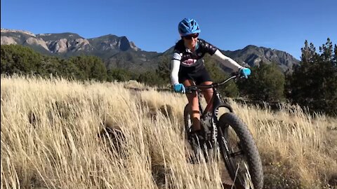 Biking Placitas Fat bike Fun