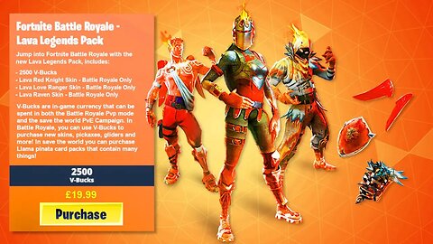 How to Get NEW "LAVA LEGENDS PACK" in Fortnite! NEW LAVA LEGENDS BUNDLE LEAKED! (Lava Legends Skins)