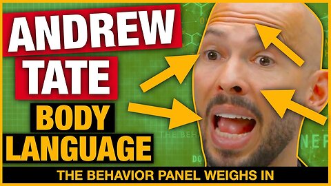 💥 Behavior Analysts REACT to Andrew Tate - ALPHA MALE or LYING FAIL?