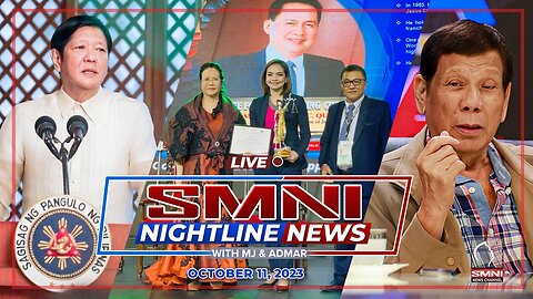 SMNI Nightline News with Admar Vilando & Jade Calabroso | October 11, 2023