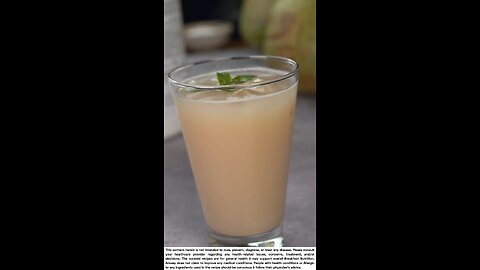 🌴 Refreshing Coconut Sharbat Recipe 🌴 rich #protein #fiber