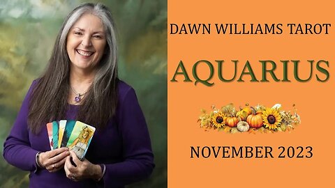 AQUARIUS NOVEMBER 2023 FOR SUN, MOON, OR RISING SIGNS