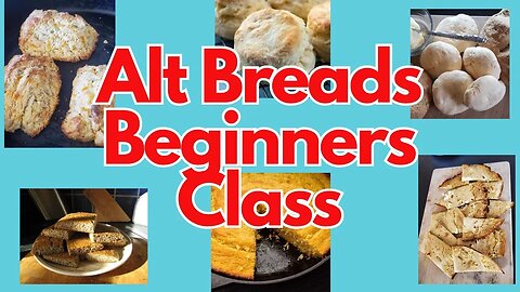 Beginners Grain Free Break Making Class | April 29th 2023