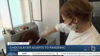 San Marcos chocolate shop adapts to the pandemic