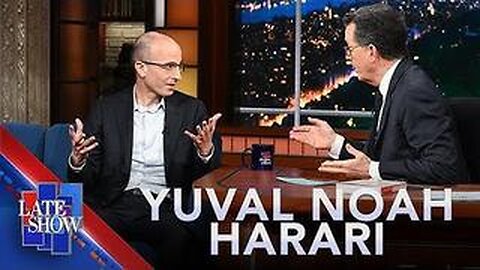 Yuval Noah Harari With Stephen Colbert. How AI Will Shape Humanity’s Future ☠️