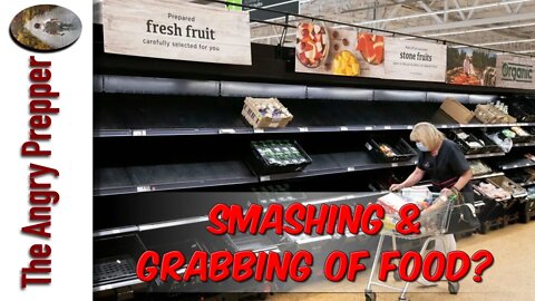 Smashing & Grabbing Of Food?