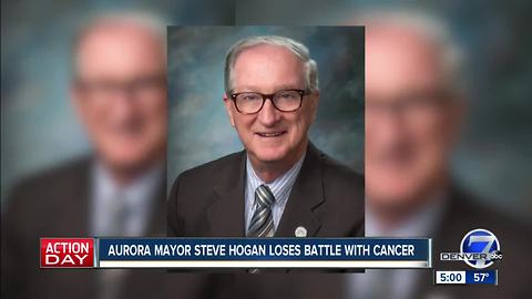 Aurora Mayor Steve Hogan dies at age 69 following cancer diagnosis