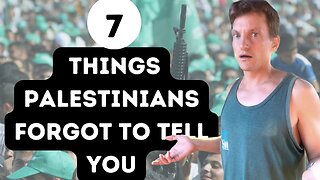 7 Things pro-Palestinians Forgot to Tell You (...this war is not about land...)