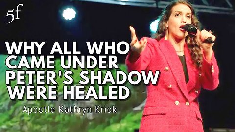 Why All Who Came Under Peter's Shadow Were Healed