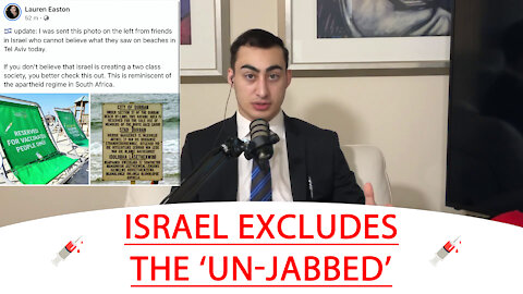 🔴 ISRAEL EXCLUDES THE ‘UN-JABBED💉 ‘