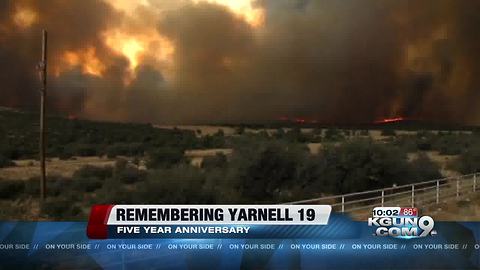 Local fire crews remember Yarnell 19 on 5 year anniversary