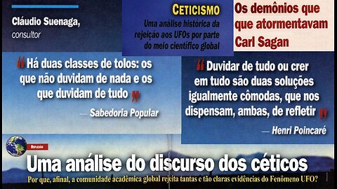 A DESCONSTRUÇÃO de um cético e da ciência como NOVA RELIGIÃO ou a CRISE DA CRISE da ufologia Parte 1