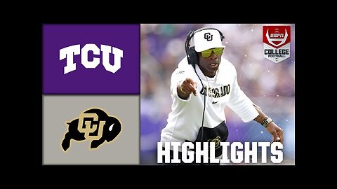 The Sanders' Debut 🙌 Colorado Buffaloes vs. TCU Horned Frogs | Full Game Highlights