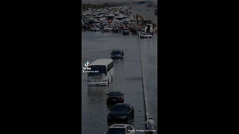 Rainfall and flooding in Dubai