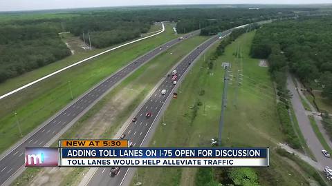 FDOT: No toll lanes coming to I-275 in Tampa, but I-75 toll lanes now on the table