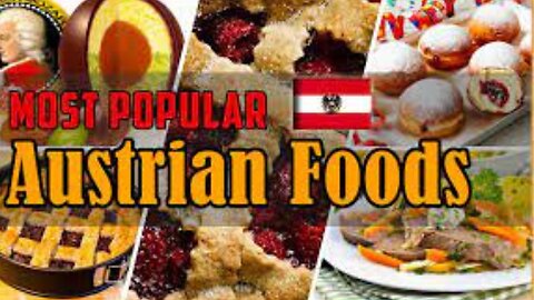 Top 10 Most Popular Austrian Dishes || Austrian Best Street Foods ||