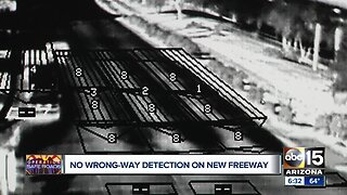 No wrong-way detection on the new freeway