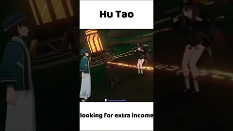 Hu Tao looking for extra income😭😂