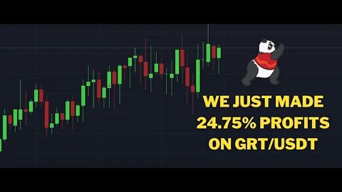 24.75% profits on GRT/USDT