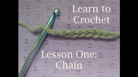 Learn to Crochet: Chain Stitch